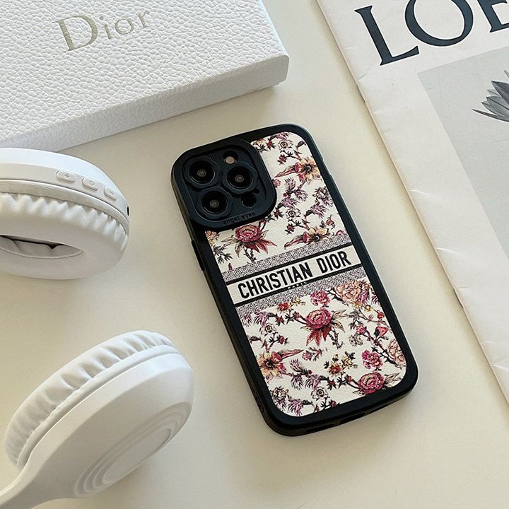 DIOR iPhone15 ProMaxケース ロゴ付き