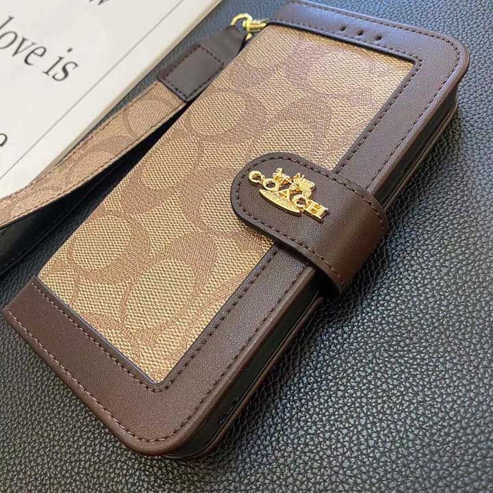 coach カード収納 スマホケース iphone 14